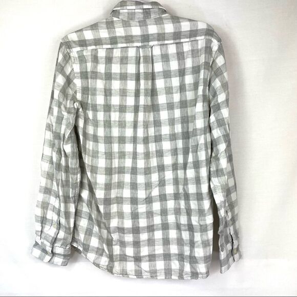 Durham double cloth shirt - heather gray gingham - Picture 4 of 16